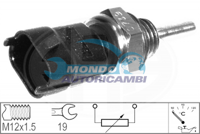 Sensor, coolant temperature