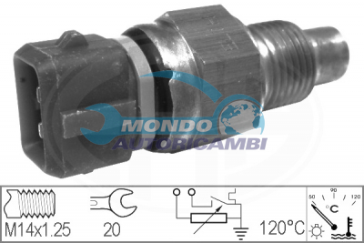 Sensor, coolant temperature