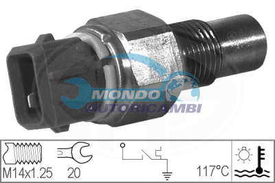 Sensor, coolant temperature