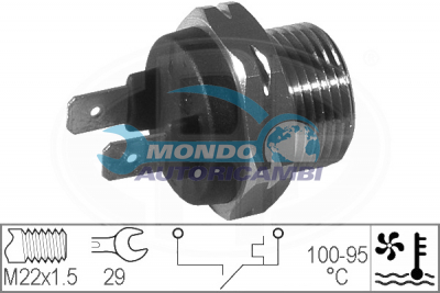 Temperature Switch, radiator fan