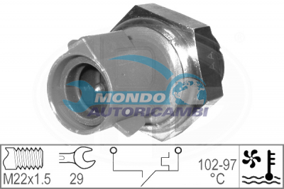Temperature Switch, radiator fan