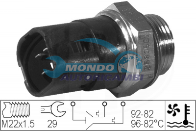 Temperature Switch, radiator fan