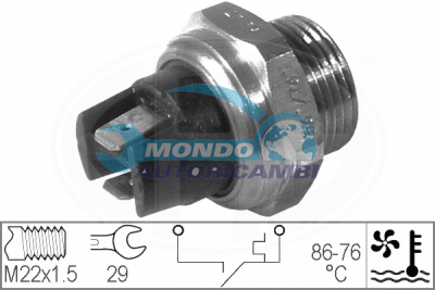 Temperature Switch, radiator fan
