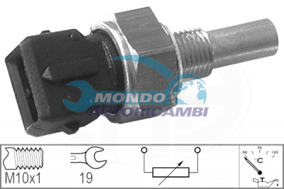 Sensor, oil temperature