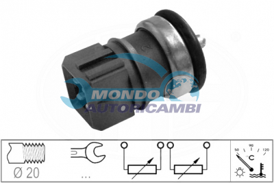 Sensor, coolant temperature