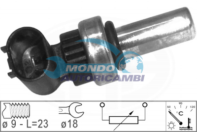 Sensor, coolant temperature