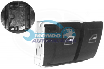 Switch, window winder