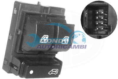 Switch, window winder