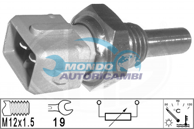 Sensor, coolant temperature