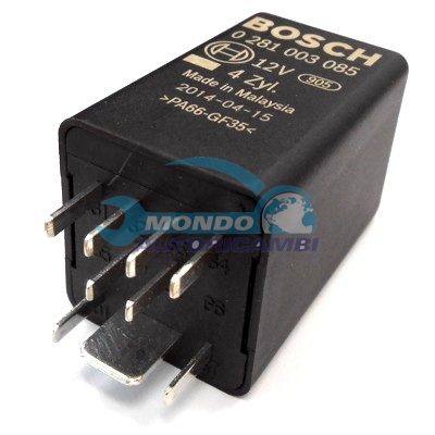 Glow plug heating unit