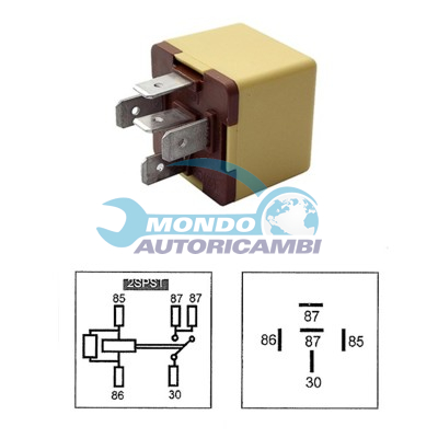 RELAY 12V-30A 1 N.A.