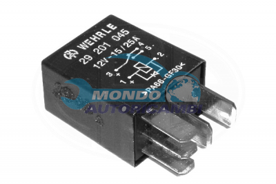 Relay, main current