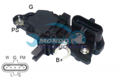 Regulator, alternator