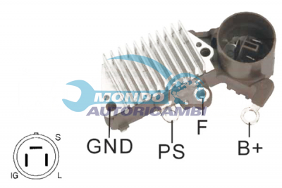 Regulator, alternator