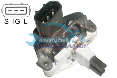 Regulator, alternator