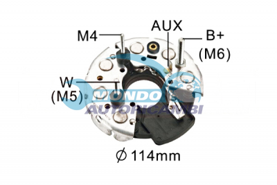 RADDRIZZATORE ALTERNATORE