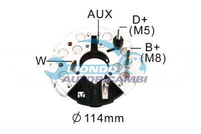 RADDRIZZATORE ALTERNATORE