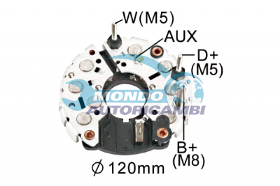 RADDRIZZATORE ALTERNATORE