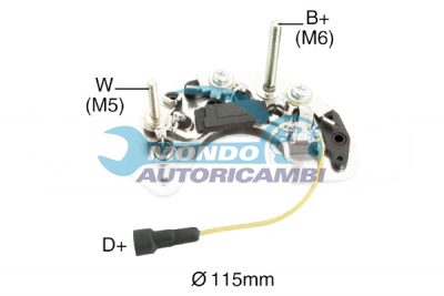 RADDRIZZATORE ALTERNATORE