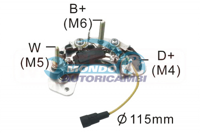 RADDRIZZATORE ALTERNATORE