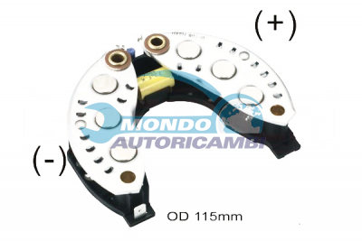 RADDRIZZATORE ALTERNATORE