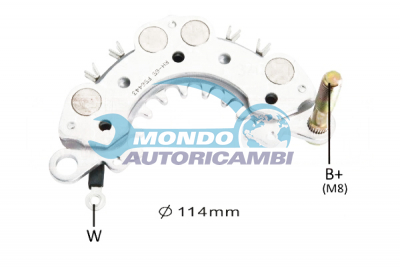 RADDRIZZATORE ALTERNATORE