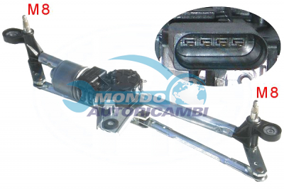 Motor del limpiaparabrisas