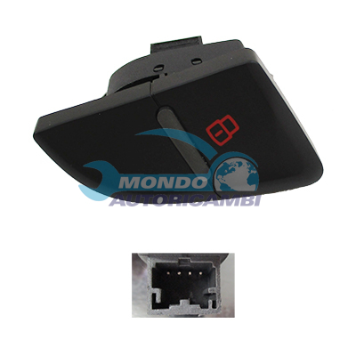 Central door lock switch