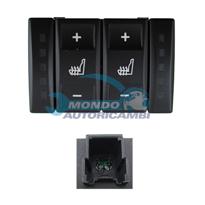 Heated seat switch