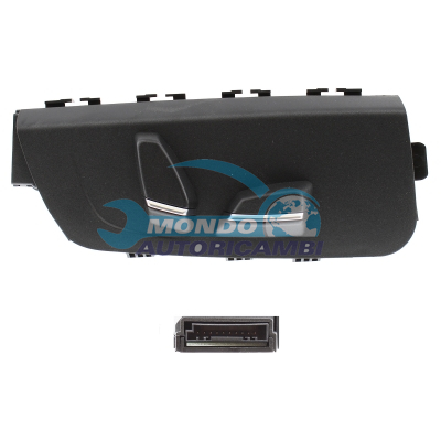 Power seat switch with memory function