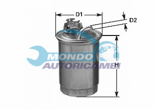 FILTRO CARBURANTE DIESEL GASOLIO