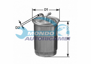 FILTRO CARBURANTE DIESEL GASOLIO