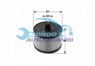 Filtro de combustible diesel gasoil