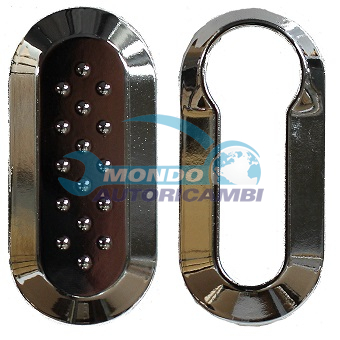 Cover Fiat 500 Argento