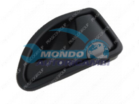 MANIGLIA INTERNA ANTERIORE DESTRA NERA FORO 6 MM