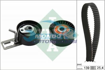 Kit cinghie dentate