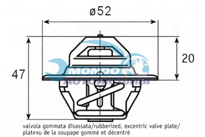 Thermostat, coolant