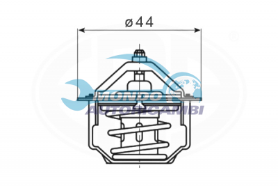 Thermostat, coolant