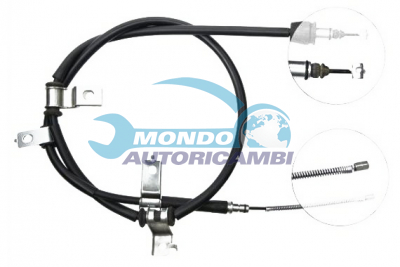 Cable de accionamiento, freno de estacionamiento